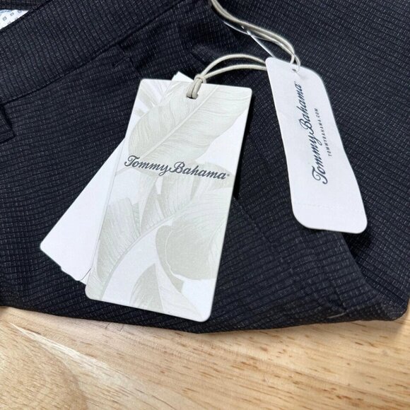 Tommy Bahama Men's Big & Tall Size 50RG Black Chip Shot Performance Golf Shorts - Picture 4 of 7